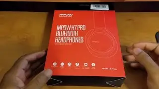 Mpow H7 Pro Bluetooth Headphones Unboxing and First Impressions
