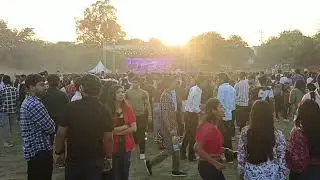 Akhil Sachdeva singing in Hansraj College Fest, Confluence 24, Day-3