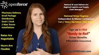 #DriversWanted for the #Openforce #National #Delivery #Driver #Registry  All Markets / Vehicle sizes