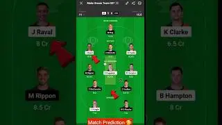 Today Match Prediction ND Vs CTB Dream11 Team Set 🤑 #shorts #dream11 #viral #ndvsctb
