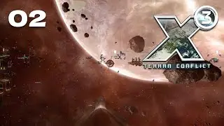 Terracorp HQ | 02 | X3: Terran Conflict | No Commentary Uncut Gameplay / Playthrough | De