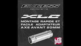 EXCESS XLC - changement axe sur le moyeu avant PRO XLC