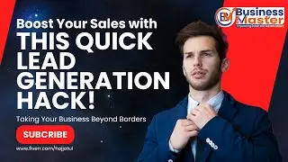 Boost Your Sales with This Quick Lead Generation Hack I Business Master #digitalmarketingagency