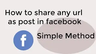 Share Link/Url on Social Media | Facebook Share | Blog Post