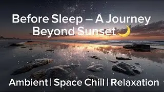 Before Sleep &mdash; A Journey Beyond Sunset 🌙 (Ambient | Space Chill | Relaxation)