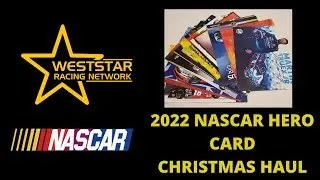 Christmas 2022 NASCAR Hero Card Haul - Nothing But Hero Cards!