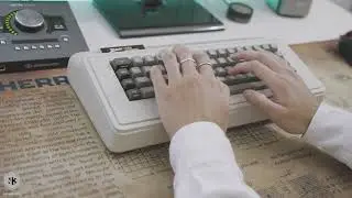 NIB Zenith ZTX-11-Z with SKCC Green Alps Typing Sounds