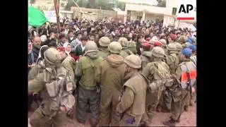 ISRAEL: PROTESTS AGAINST NEW JEWISH SETTLEMENT