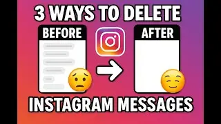 How to UNSEND Instagram Messages From Both Sides - 3 Methods Tested!