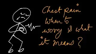 Chest pain: When to Worry and What it Means