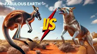 Fierce Battle: Kangaroo vs. Dingo | Animal Fights | Fabulous Earth