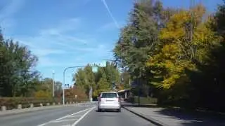 Fahrt durch Donaueschingen 1 - Stadt der Donauquelle