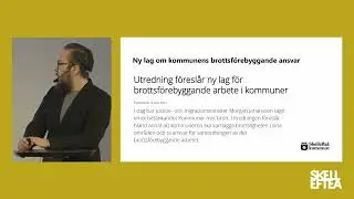 Patrik Nilsson, Skellefte&aring; kommun, p&aring; morgonm&ouml;tet den 8 april 2022