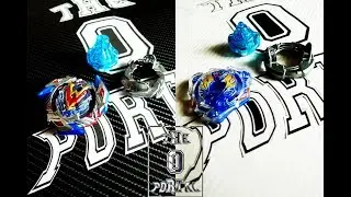 Beyblade Burst - B-01 Valkyrie Wing Accel VS B-104 Winning Valkyrie 12 Volcanic #ThePortal0