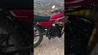 Yamaha dt 175 calimatic con vforce4 #dirtbike #2stroke #yamahadt