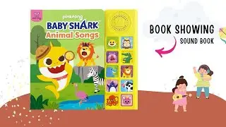 Звуковая книга с песнями животных-акулят | Обучающие и развивающие игрушки | Интерактивные книги