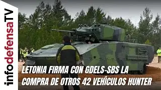 Letonia firma con GDELS-SBS la compra de otros 42 vehículos Hunter, la nueva generación del Ascod