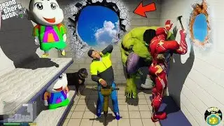 GTA 5 : Shinchan , Pinchan And Franklin Biggest Plan To Escape Prison in GTA 5 ! (GTA 5 mods)