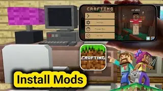 How To INSTALL MODS In Crafting and Building | crafting and building mods