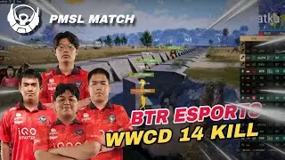 MAIN RAPI BTR WWCD 14 KILL | SMASH RULE | WEEK 2 | PMSL SEA SPRING