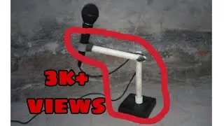 make a mic stand at home || mic stand ||🔥🔥🔥