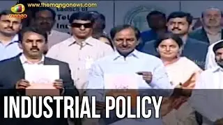 CM KCR presents Telangana Industrial Policy at HICC | Make In Telangana | Make In India