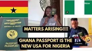 Почему паспорт Ганы &mdash; это новая Америка, США для Нигерии?