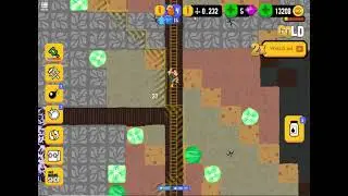 blasting 65 rocks gold miner frvr