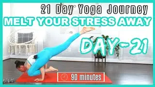 Quarantine Yoga - Day 21 - Master Power Yoga Class 90 Min - Liel Cheri Yoga