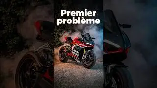 Premier Problème sur la Ducati  #ducati. #panigale