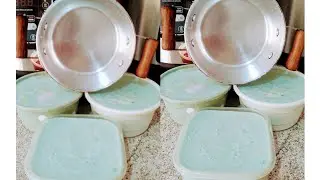 Pasta de alumínio caseira, limpa sem esforço.