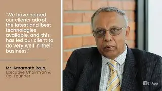 Mr. Amarnath Raja, Executive Chairman & Co-Founder
