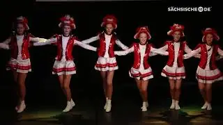 Gardetanzshow der Funken im Landkreis Görlitz