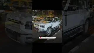 Land Rover Defender White - Car Spotting #landrover #landroverdefender