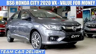 Honda City VX Model BS6 In-Depth Walkaround,On Road Price - English Review | Honda city vx