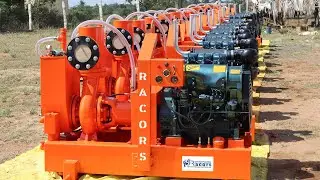 6 inch dewatering pump with kirloskar engine exporting to African countries | Nigeria | Uganda