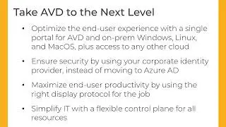 AVD VDI with Leostream