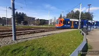 Sheffield Supertram at Delta Junction 16/3/2020