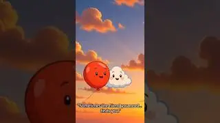 The Lonely Balloon 🥺#shorts#emotional#sad#friends#youtube#story#viral