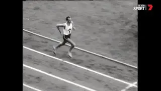 Herb Elliott wins Gold in the Mile Cardiff 1958