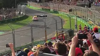 2018 Australian GP Formula1 Qualifying Valtteri Bottas Crash