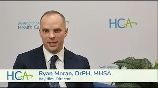 Introduction to Ryan Moran, DrPH, MHSA, new HCA Director
