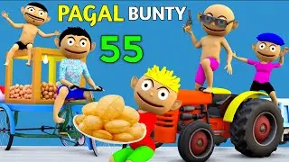 PAGAL BUNTY 55, Golgappe Wala, Pagal Beta, Cartoon, Bittu sittu Toons, Chotu Dada, Cs Bisht vines