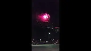 Toronto CN Tower Fireworks