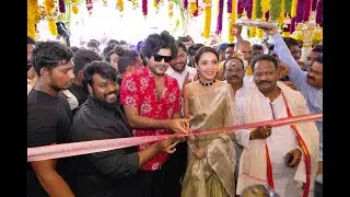 Rs Brothers 13th Showroom @ Tirupathi ,Inaugurated by Siddu Jonnalagadda & Neha Shetty