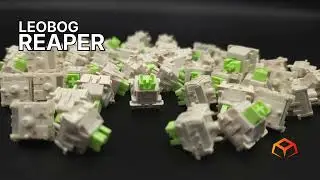 LEOBOG Reaper Sound Test | Thocky Linear Switch ASMR | Keyboard Forge