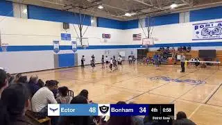 Ector Vs Bonham A Team