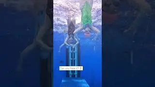 Did you know that artistic swimmers can count underwater?