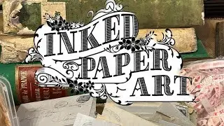 🔴LIVE Anyone Feel Like Crafting with Me?  Paper Ephemera Junk Journal Supply Mixed Media Art