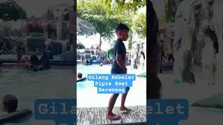 Gilang Kebelet Pipis Habis Renang 😅 #shorts #berenang #shortsvideo